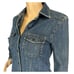 J. Crew Vintage Denim Blue Jean Shirt Size XS Button Up Pockets Collared Y2K 90s
