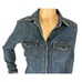J. Crew Vintage Denim Blue Jean Shirt Size XS Button Up Pockets Collared Y2K 90s