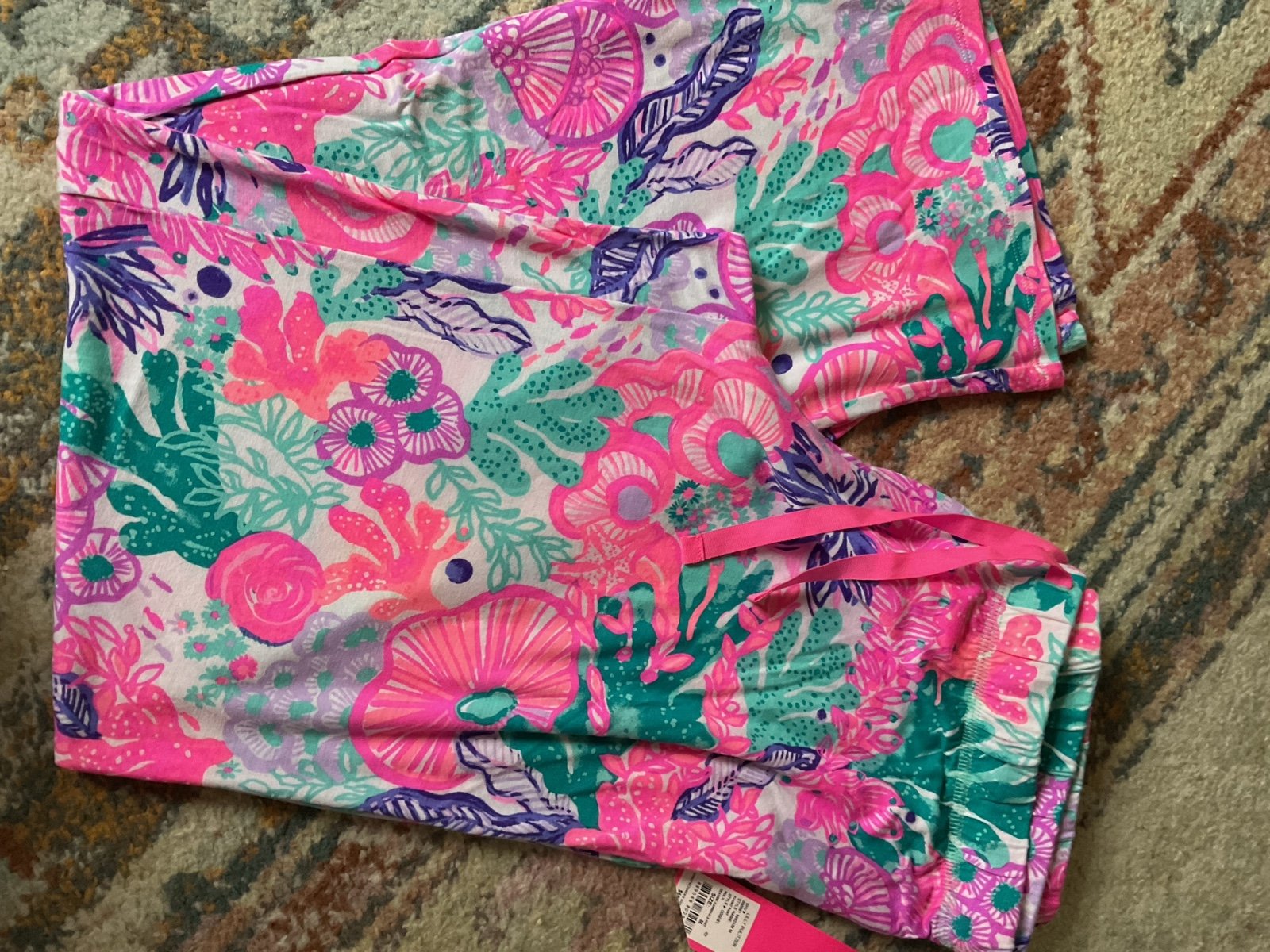 Lilly Pulitzer Pink Pajama Bottoms