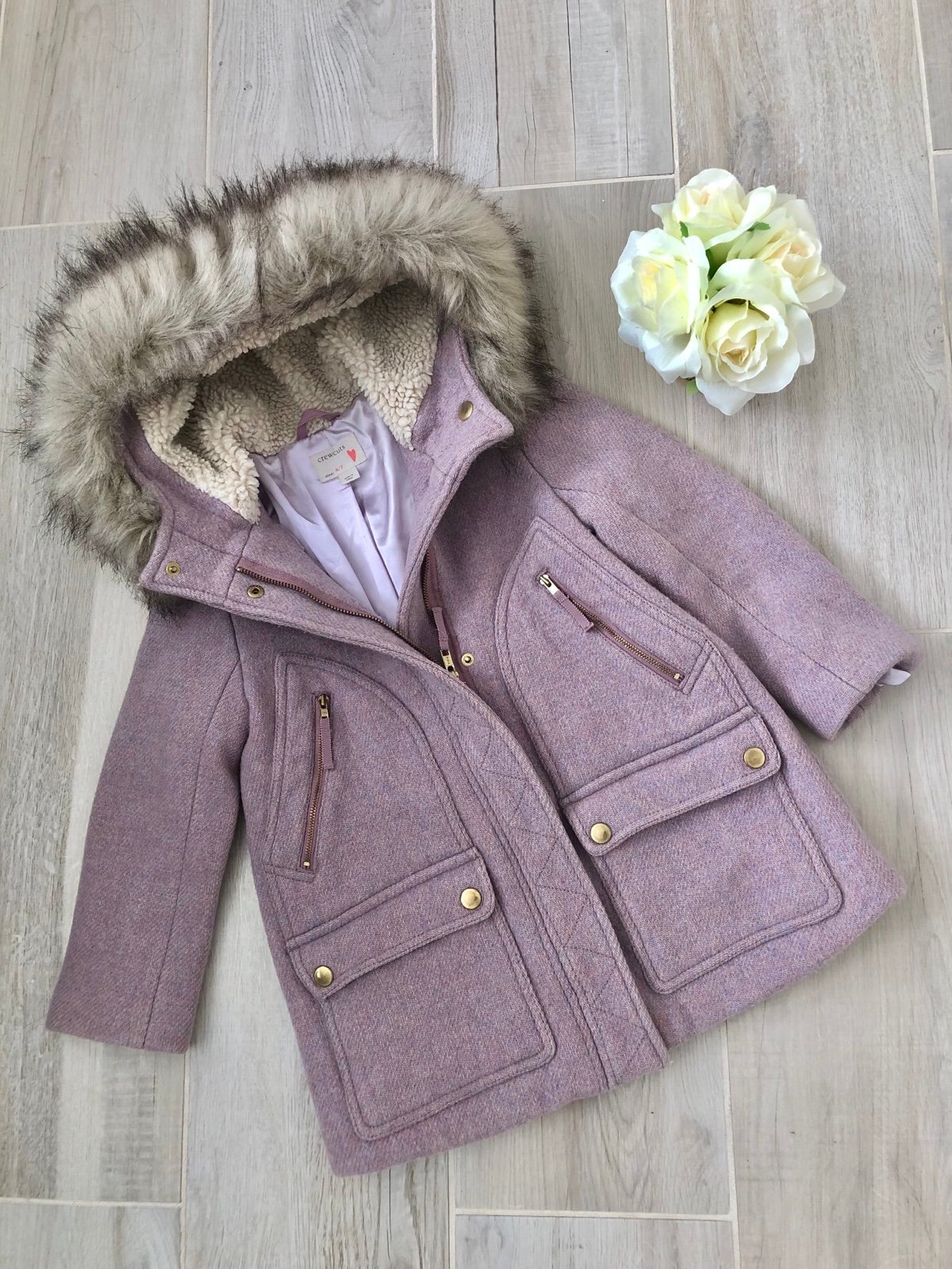 Crewcuts Cotton Candy Chateau Parka 6/7