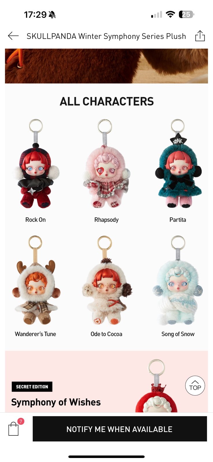 winter symphony full set of 6 confirmed plush pop mart