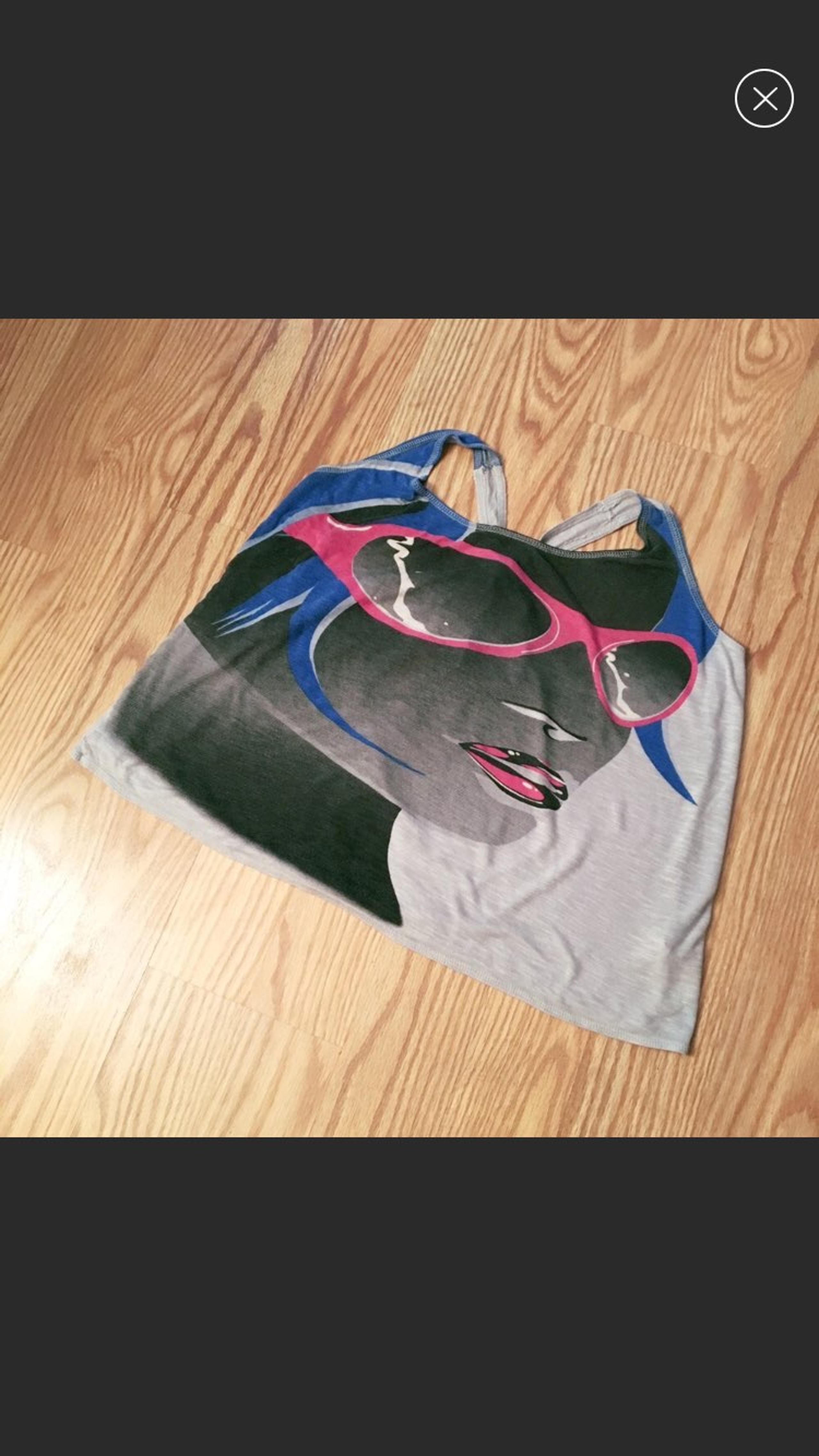 DOUBLE ZERO graphic tank top