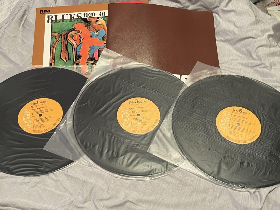【人気商品！】 Blues 1920-40 Set 3-LP RCA 洋楽