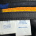 Vintage Pendleton Wool Navajo Blanket Sling Backpack Barrel Bag Leather Base USA