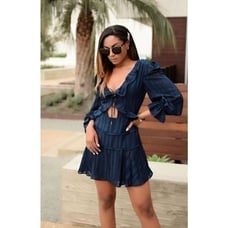 Finders Keepers Soraya Ruffle Mini Dress