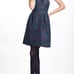 Anthropologie Leifnotes Dress Paprika Brocade Party Cocktail Prom Size 6