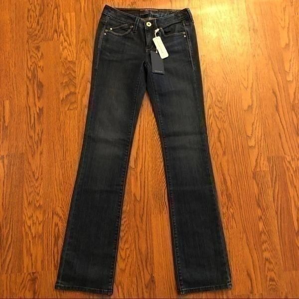 Tommy Bahama Dark Wash Straight Jeans 0