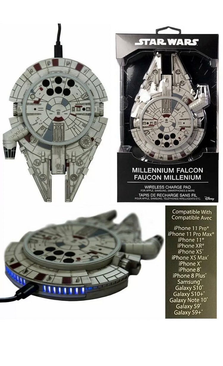 millennium falcon phone charger