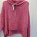 NWT Chelsea & Theodore Pink Multi-Color Cowl Neck High-Low Sweater. Size's L&XL.
