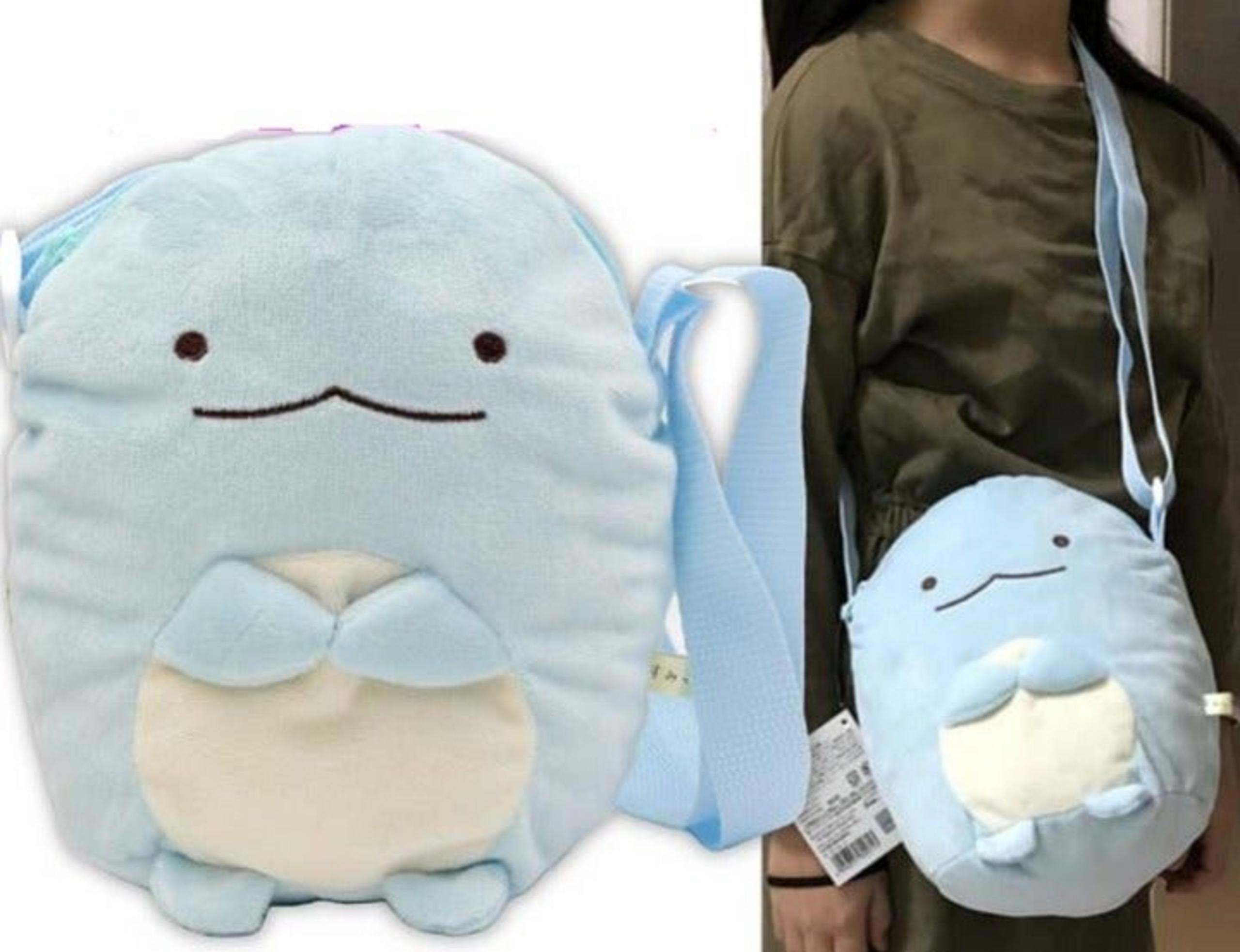 Sumikko Gurashi Plush Toy Pouch Lizard