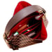 New! AlgorithmBags® design for LV Graceful PM Organizer, Cherry red