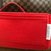 New! AlgorithmBags® design for LV Graceful PM Organizer, Cherry red