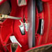 New! AlgorithmBags® design for LV Graceful PM Organizer, Cherry red