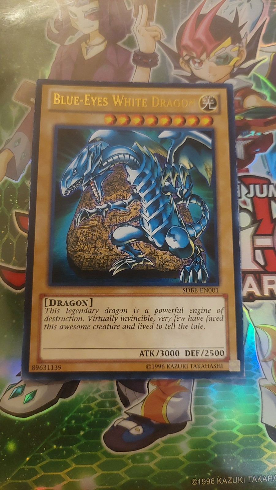 Yugioh Blue-Eyes White Dragon Structure Deck First Edition Foil