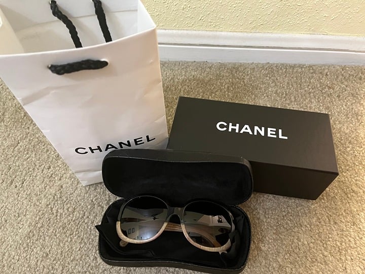 Chanel Two Tone Sunglasses