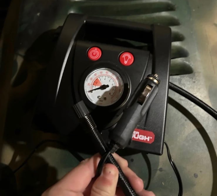 Hyper tough online air compressor portable