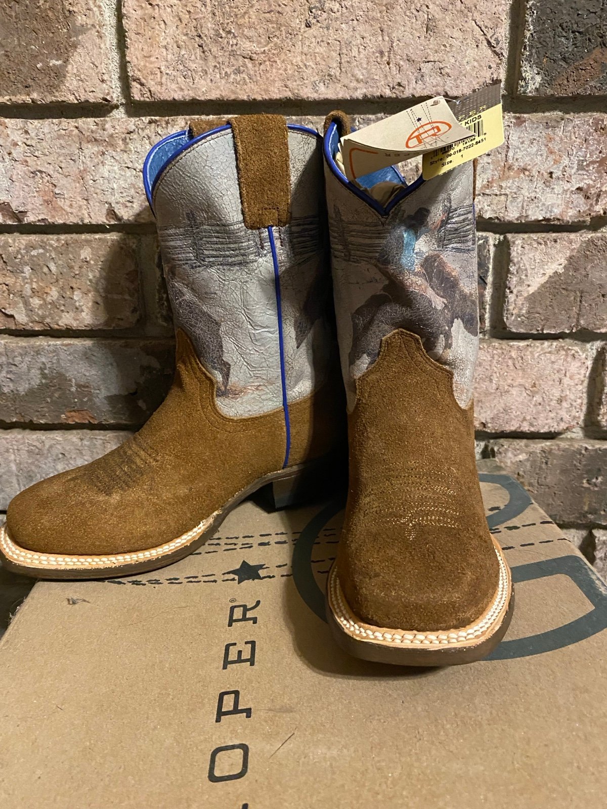 Roper kid boots