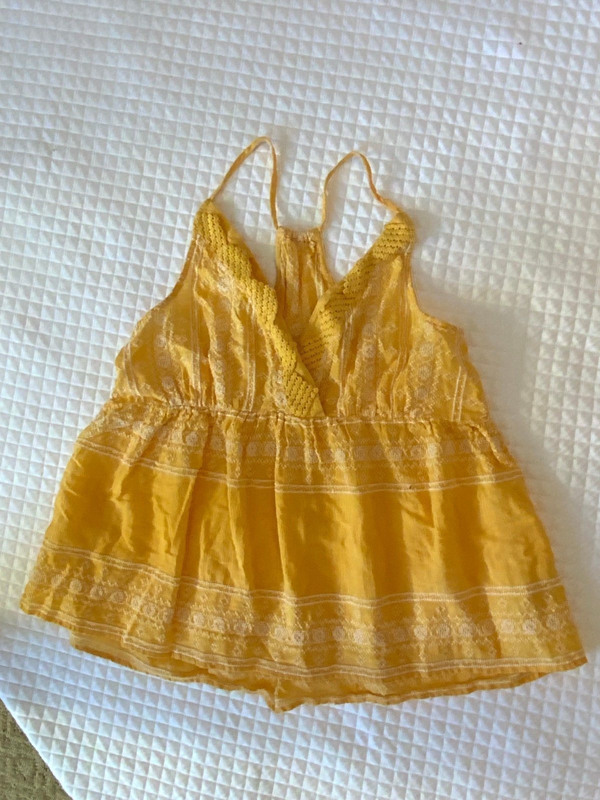 Anthropologie | Floreat Reeta Embroidered Tank Top