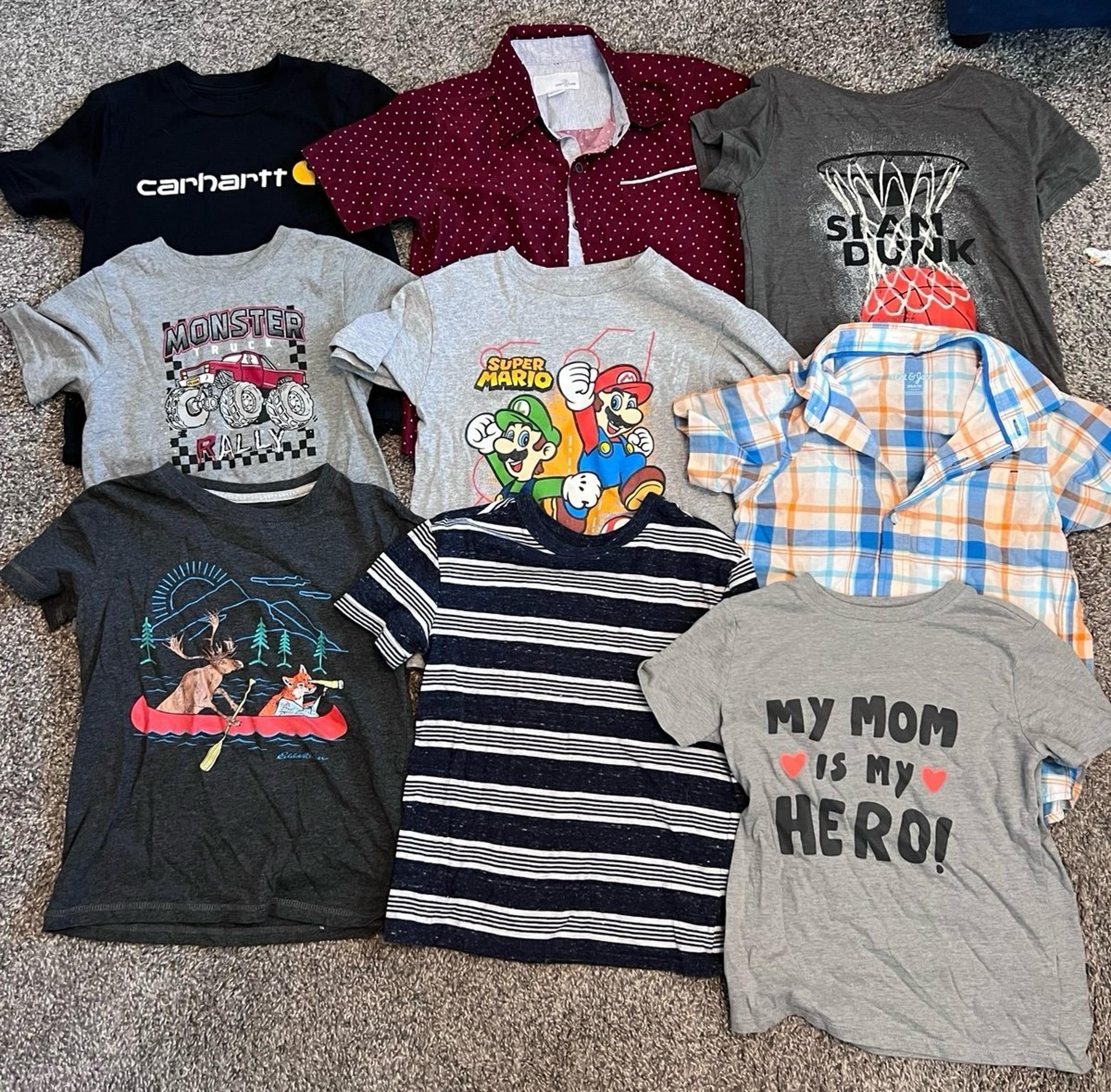 9 Youth Boys XS 5/6 T-Shirts