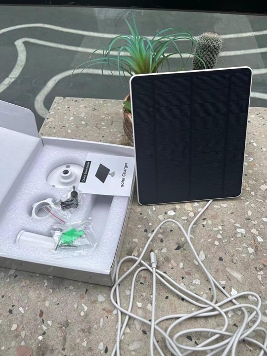 Solar Panel for Security Camera,5W USB Solar Panel for Cameras DC 5V,Camera