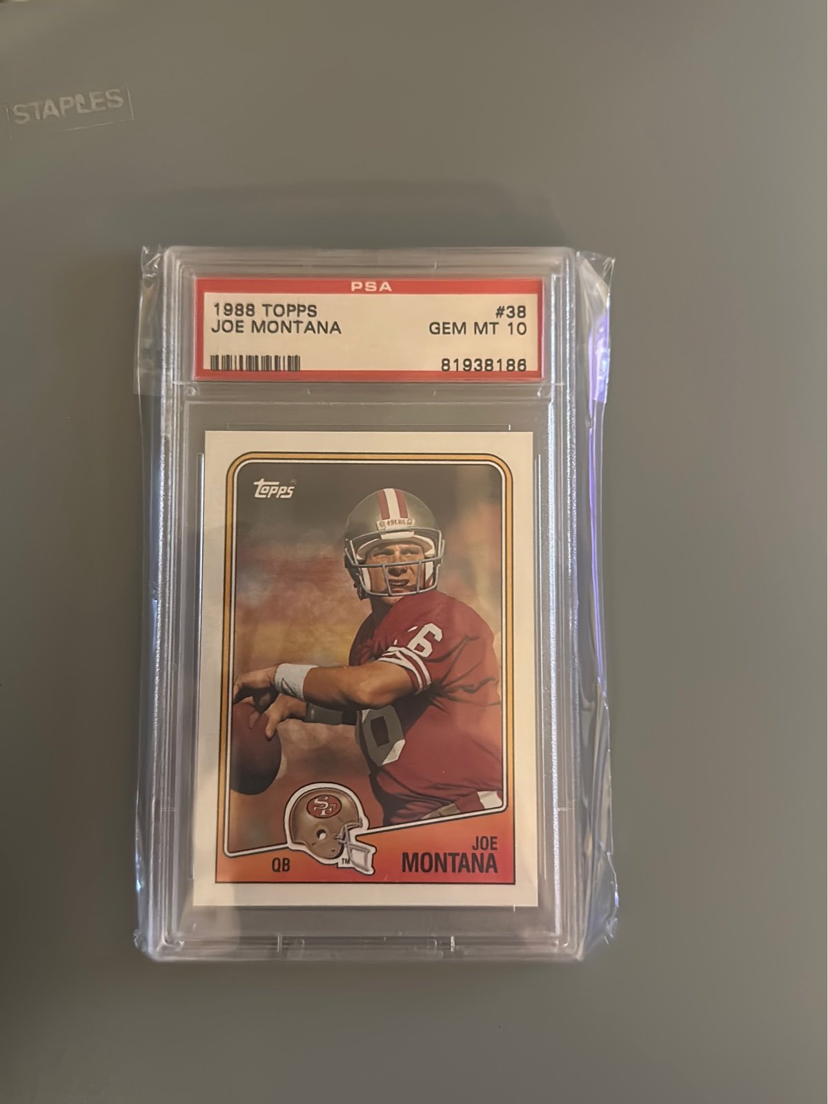 Joe Montana psa 10