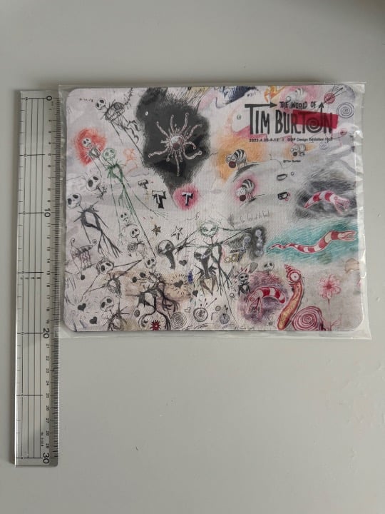 OFFICAL Tim Burton mousepad Seoul Expo