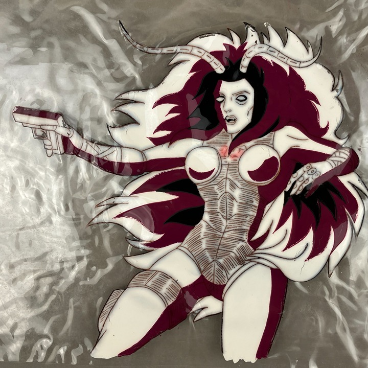 1982 Space Adventure Cobra Ironhead Iron Head Original Anime Production Cel #3