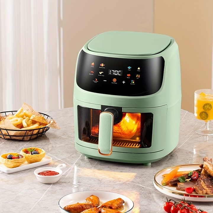 Air Fryer with Touch Screen , Multi-Functional, Fume-Free French Fries Machine