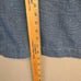 Chicos Jacket Womens 3 XL/16 Blue Denim Ethnic Printed Vintage Boxy Western Chic