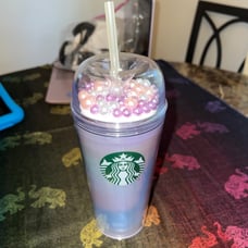 Thailand Starbucks Sakura Cotton Candy Cold Cup