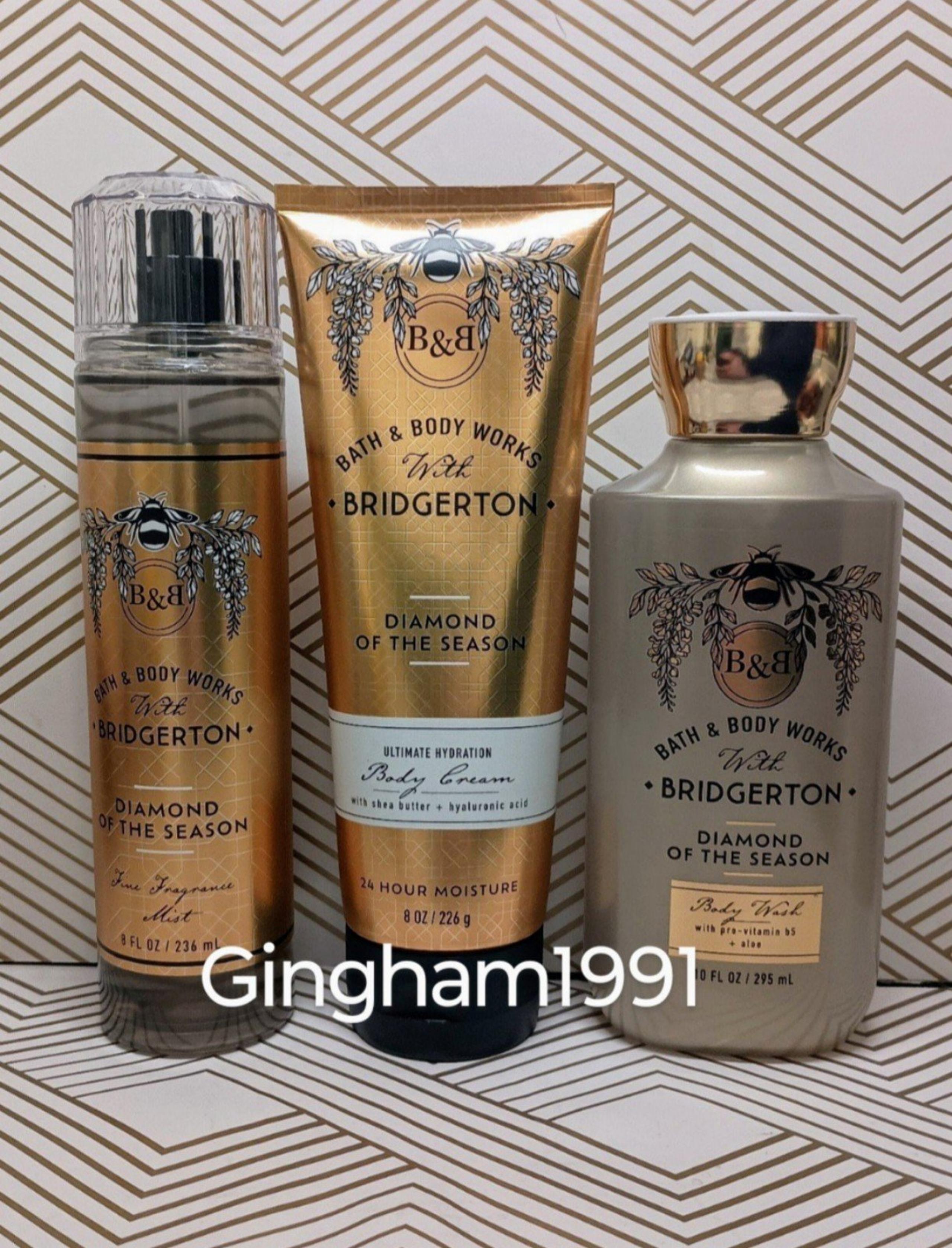 Diamond Of The Season Bridgerton Bath & Body Works Body Care Set 3 Piece