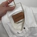 Retrofete Ada Denim Jacket in White Size Medium