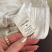 Retrofete Ada Denim Jacket in White Size Medium