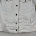 Retrofete Ada Denim Jacket in White Size Medium