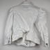 Retrofete Ada Denim Jacket in White Size Medium