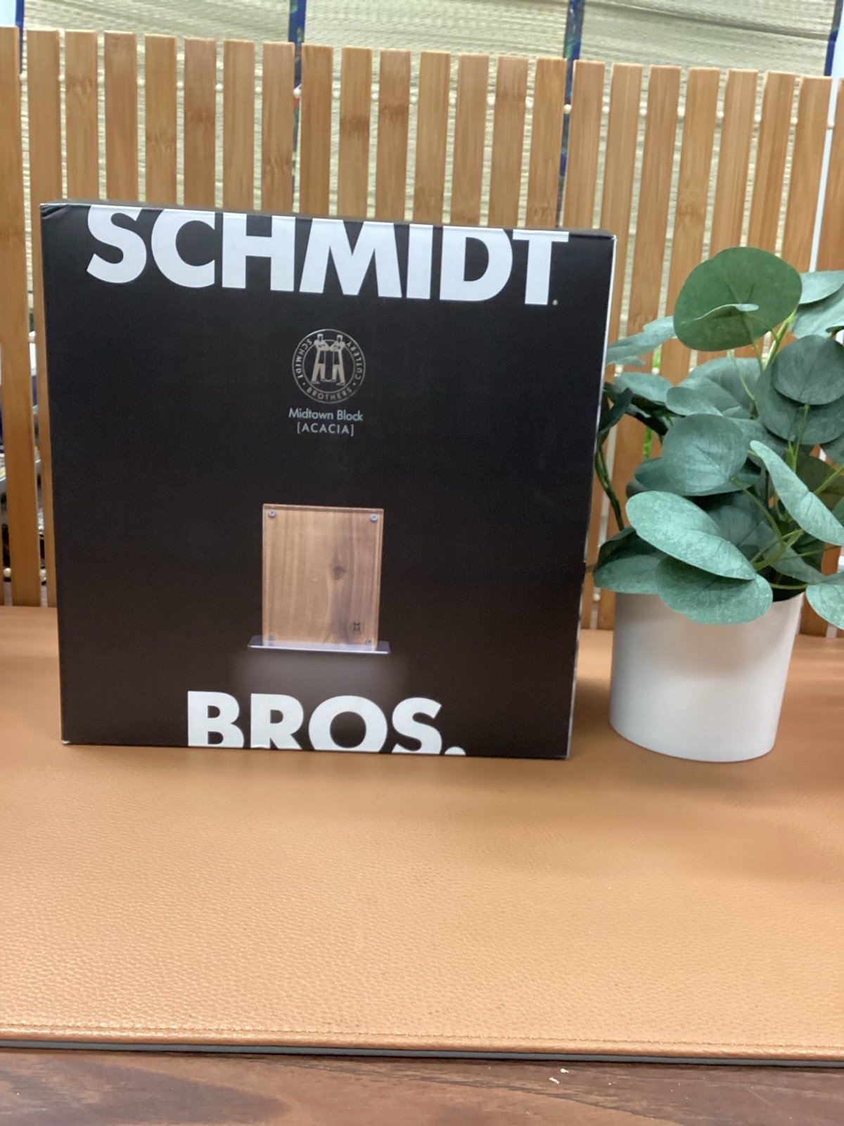 Schmidt Brothers magnetic 2 sided knife block