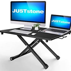 Standing Desk Converter Computer Workstation Adjustable Height,