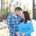 Maternity Photo Shoot Gown & Necklace