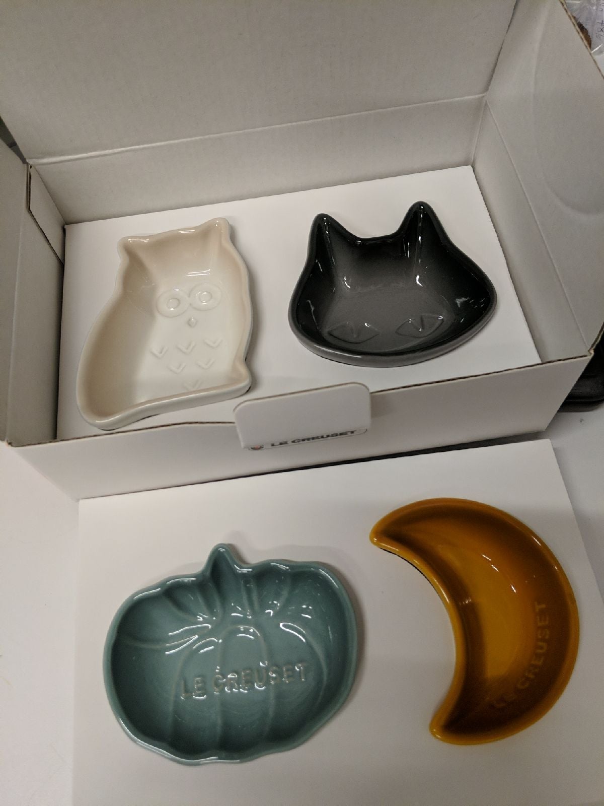 Le Creuset Mini Halloween Dishes set of4