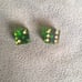 1950's Antique set if green apple bakeli