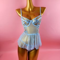 Babydoll Mesh Lingerie set