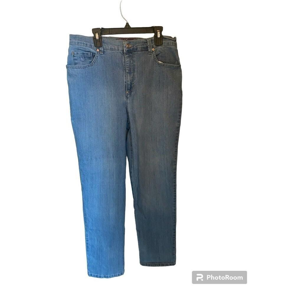 Gloria Vanderbilt Amanda Light Wash Jeans Sz.8