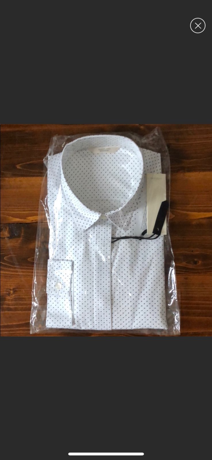 SUISTUDIO L/S Button-up sz8