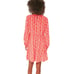 Tuckernuck Colette Dress Size M Red Chain Mini Long Sleeves Pomander Place