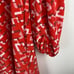 Tuckernuck Colette Dress Size M Red Chain Mini Long Sleeves Pomander Place