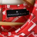 Tuckernuck Colette Dress Size M Red Chain Mini Long Sleeves Pomander Place