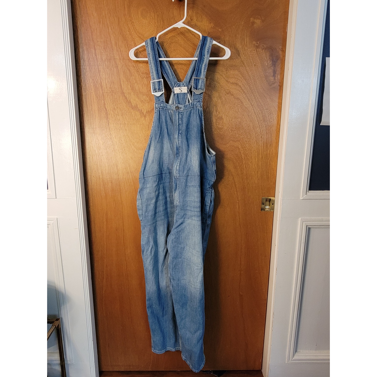 Free People-We The Free Hunter Denim Overall - Zipper Front - Sz: S