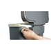 11.9 Gallon Trash Can, Plastic Step On Kitchen Trash Can