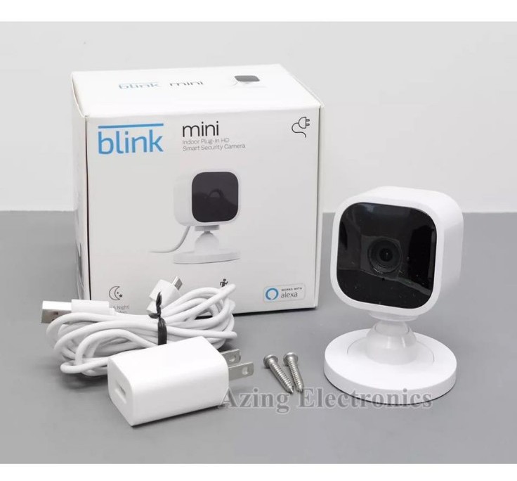 New Blink mini indoor plug -in live HD smart security camera