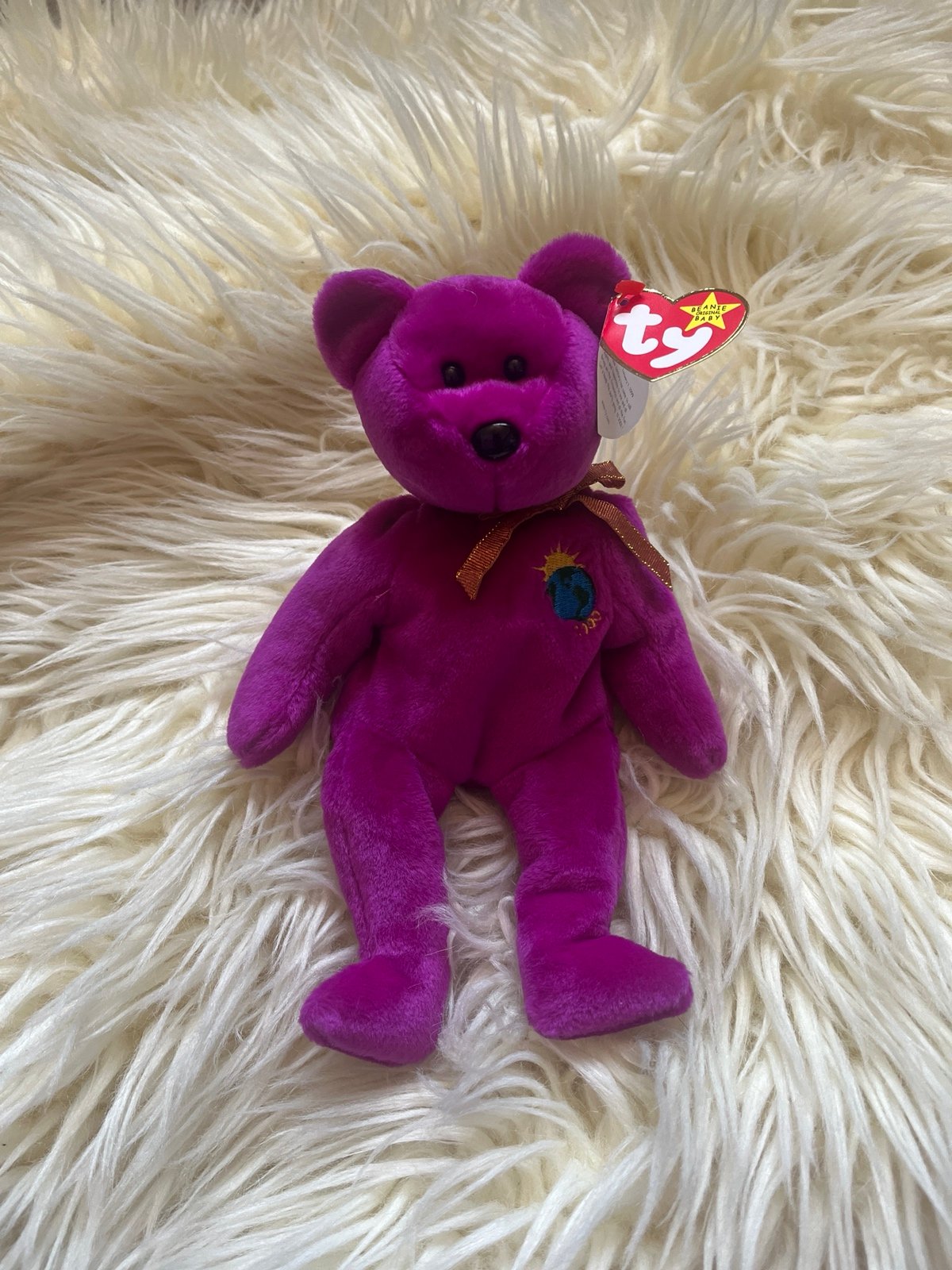 Ty Beanie Babies “Millennium” bear